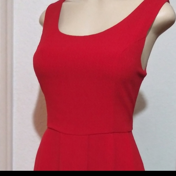 FOREVER 21 RED DRESS SZ MED - Picture 4 of 6